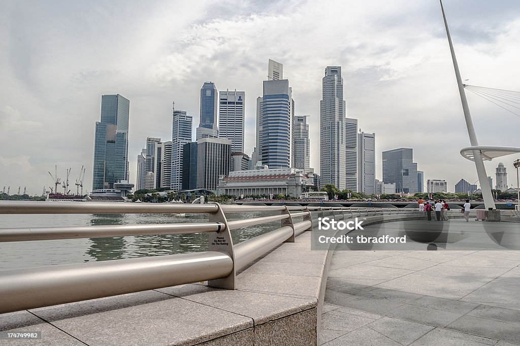 O horizonte de Singapura - Royalty-free Ao Ar Livre Foto de stock