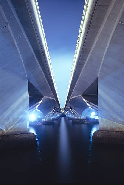 istock Leading lines of a bridge 174750501