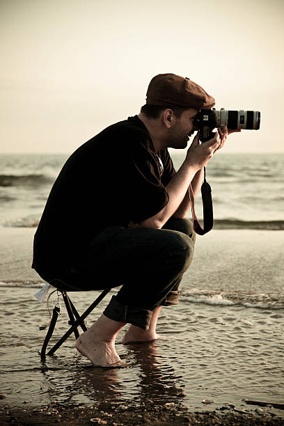 istock Photographer in action. 174750535