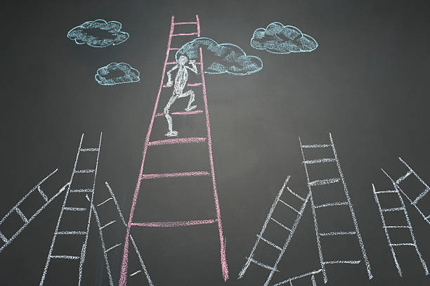 istock Ladder of success 174750609