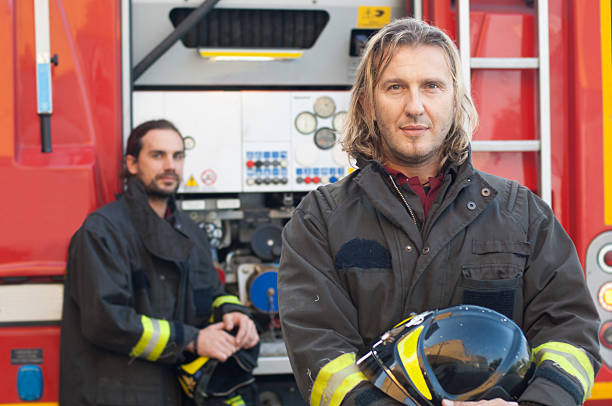 istock Close-up of a Firefighter 174751001
