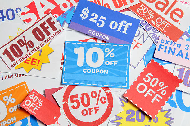 Coupon Background Coupon Background coupon photos stock pictures, royalty-free photos & images