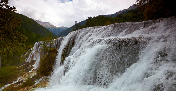 istock picture of waterfall in jiuzhaigou 174751437