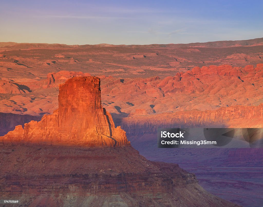 Red Rocks afloramento, Canyonlands - Foto de stock de Afloramento royalty-free