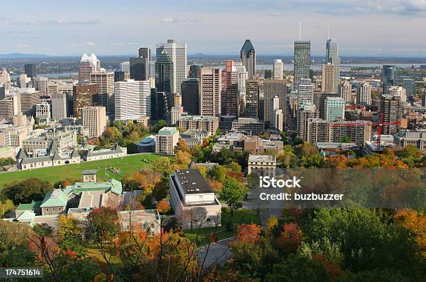 Stadt Montreal Im Herbst Stockfoto und mehr Bilder von Montréal - Montréal, Stadtzentrum, Stadt