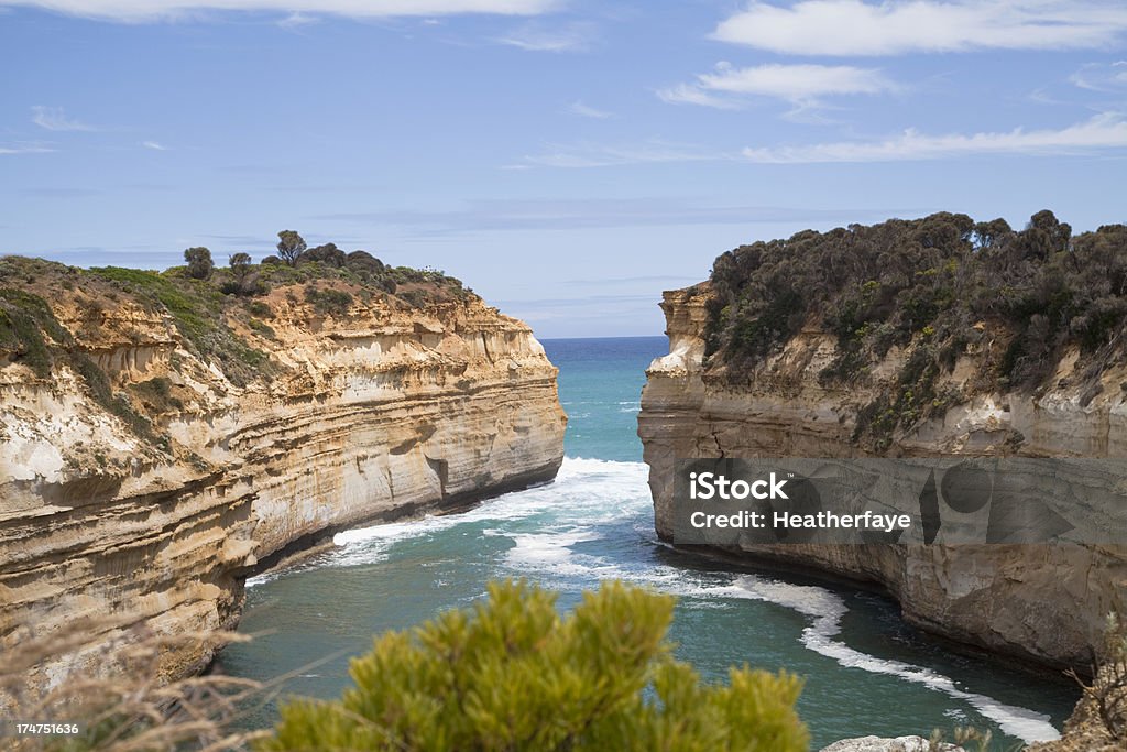 Great Ocean Road gorge - Foto de stock de Austrália royalty-free