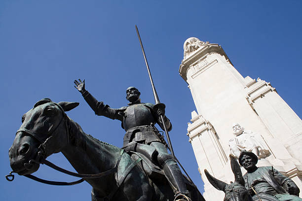 istock Cervantes Monument - Plaza de Espana (Madrid) 174751756