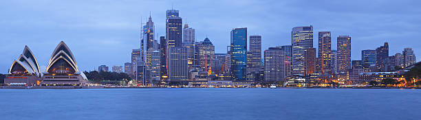 istock Sydney Skyline Panorama at Night 174751820