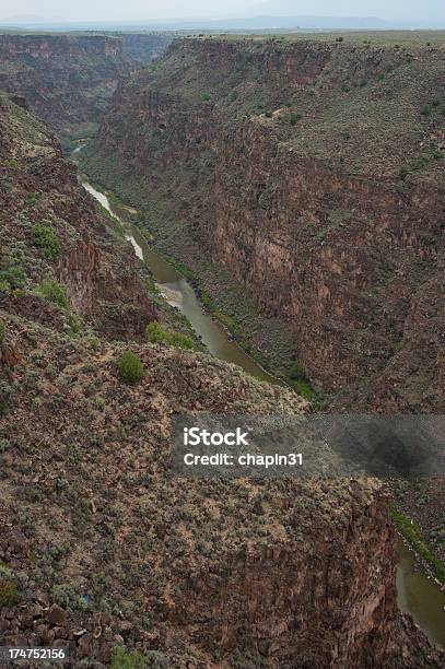Rio Grande Gorge Near Taos New Mexico Stock Photo - Download Image Now - Basalt, Beauty In Nature, Boulder - Rock