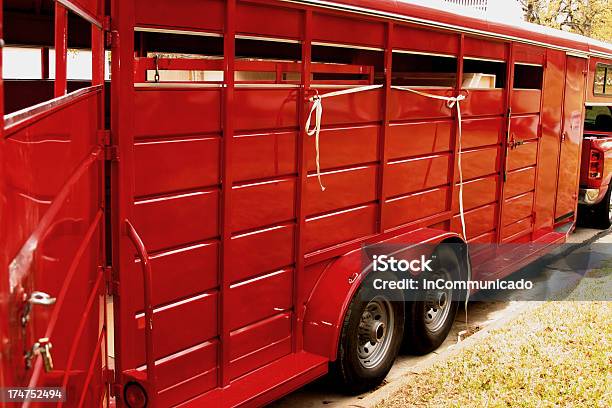 De Gado Reboque - Fotografias de stock e mais imagens de Atrelado de Carro - Atrelado de Carro, Gado - Animal Doméstico, Atrelado para Cavalo