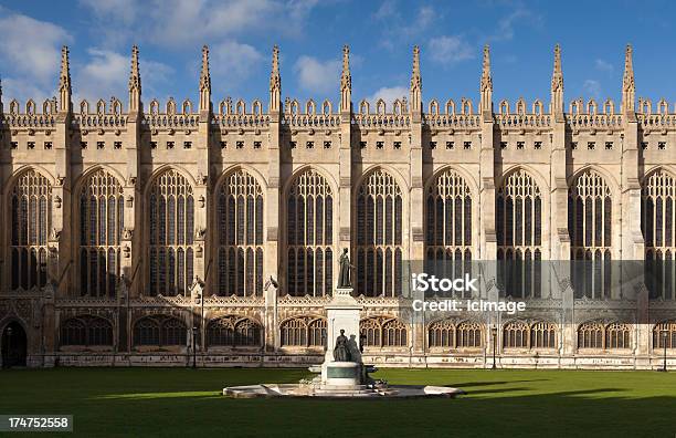 Kings College Chapel - zdjęcia stockowe i więcej obrazów University of Cambridge - University of Cambridge, Anglia, Architektura