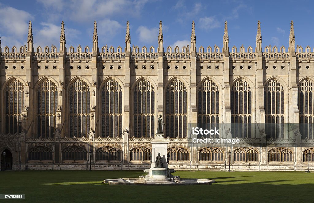 Capela do King's College - Royalty-free Universidade de Cambridge Foto de stock