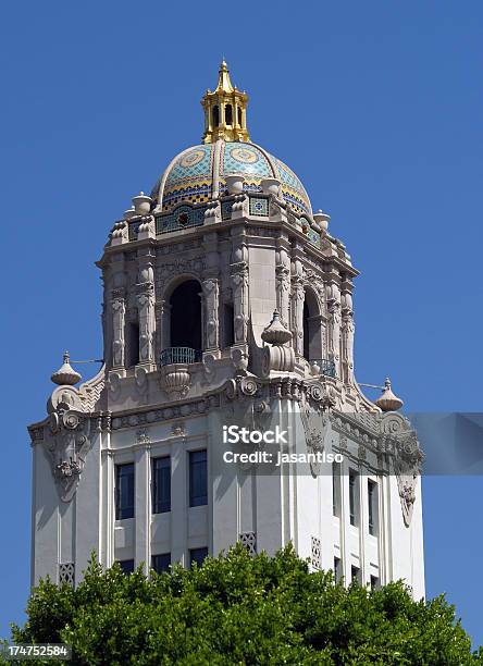 Beverly Hills City Hall Stock Photo - Download Image Now - Architecture, Boulevard, Built Structure
