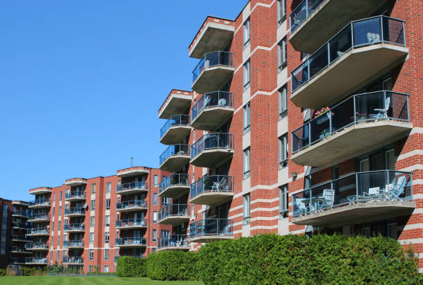 istock Modern Apartment Building Exteriors 174752755
