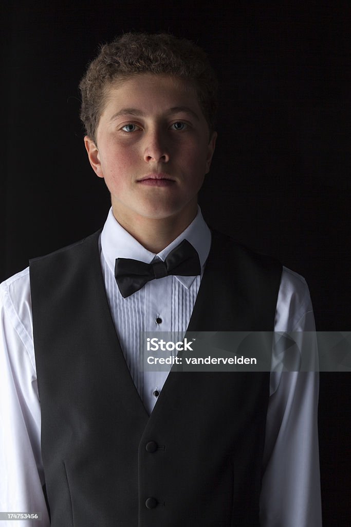 청소년 만들진 양복 조끼 - 로열티 프리 14-15 살 스톡 사진