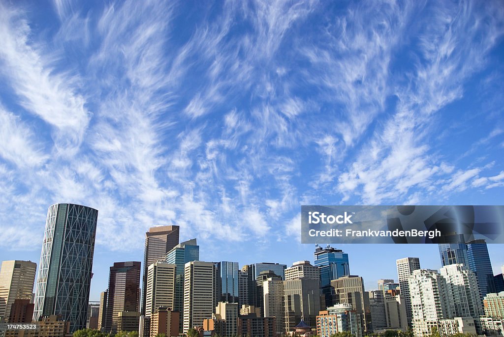 Skyline von Calgary - Lizenzfrei Calgary Stock-Foto