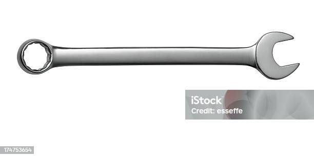 Wrench Stock Photo - Download Image Now - Wrench, White Background, Clipping Path