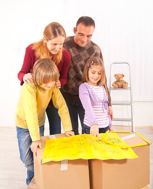istock Family With New Home 174753857