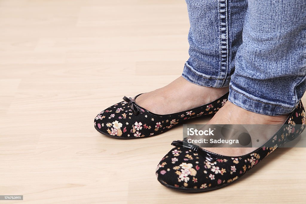 BALLERINA scarpe - Foto stock royalty-free di Abbigliamento