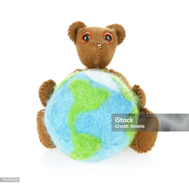 Childhood World Stock Photo - Download Image Now - Globe - Navigational Equipment, Planet Earth, Felt - Textile