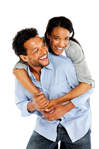 istock Happy boyfriend piggybacking his girlfriend 174754669