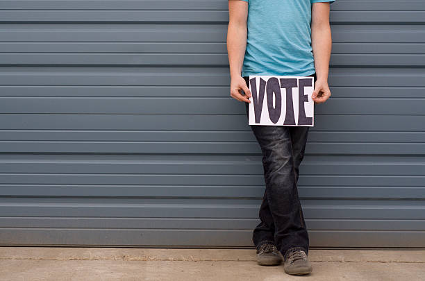 istock Sign reminding us to vote 174755191