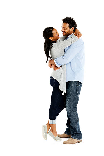 istock Young couple caught in a beautiful moment 174755216