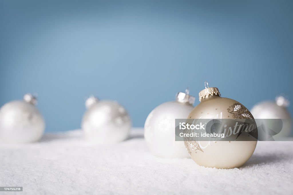 Decorazioni di Natale, invernali con spazio di copia - Foto stock royalty-free di Ambientazione tranquilla