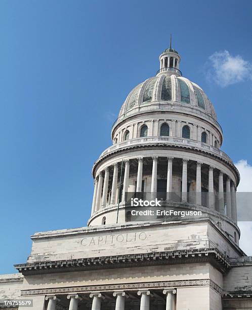 Foto de Havana Cúpula Do Capitol Building e mais fotos de stock de América Latina - América Latina, Caribe, Centro da cidade