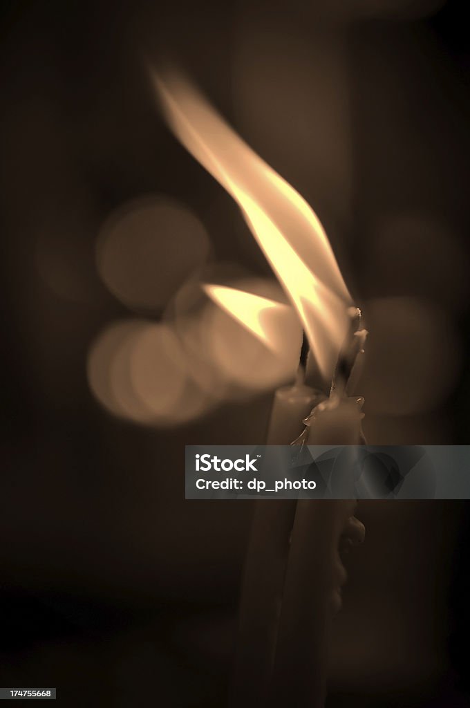 Le candele - Foto stock royalty-free di Natale