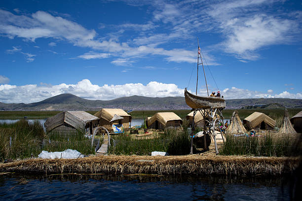 istock an Island of the Uros 174756048