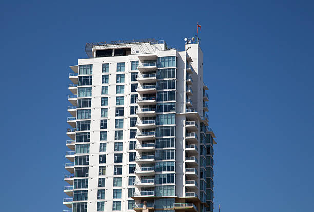 istock Downtown Apartment and Office Building 174756117