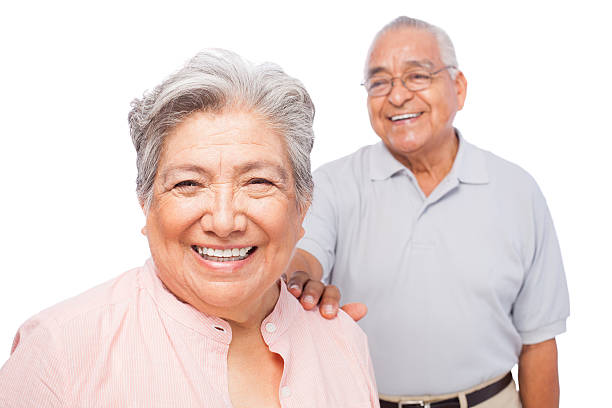 istock Cheerful senior husband and wife 174756244