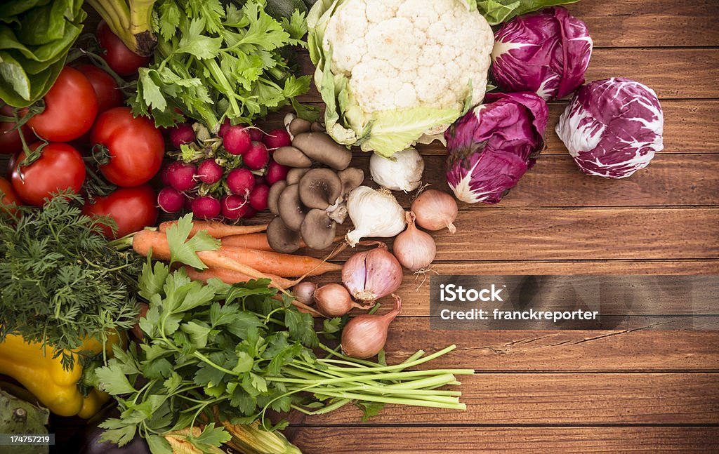 Aus rohem Gemüse-mix auf dem Tisch - Lizenzfrei Frische Stock-Foto