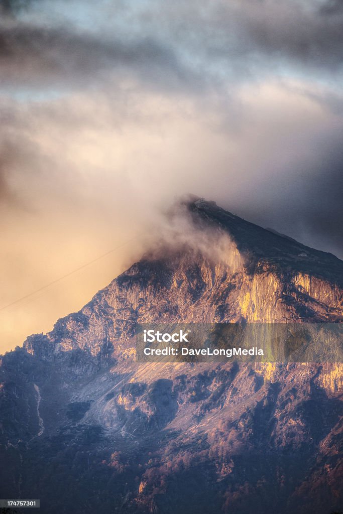 Arrebol - Royalty-free Alpes Europeus Foto de stock