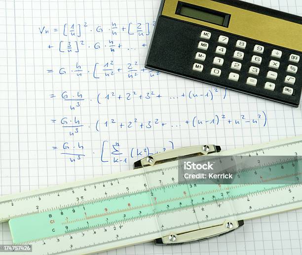 Historyczne Matematyka Sprzęt Slideruler - zdjęcia stockowe i więcej obrazów Algebra - Algebra, Biznes, Budynek szkolny