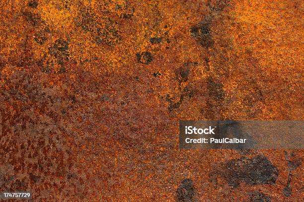 Rusty Metal Texture Background Stock Photo - Download Image Now - Backgrounds, Horizontal, Metal