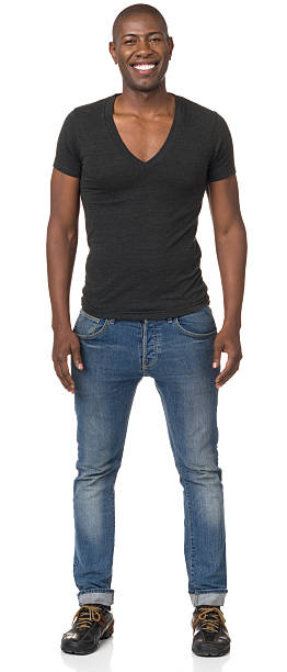 istock Grinning Young Man Standing Portrait 174757812