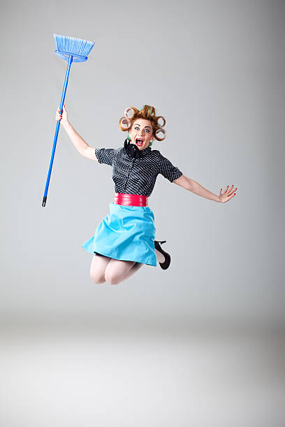 istock Jumping housewife 174757846