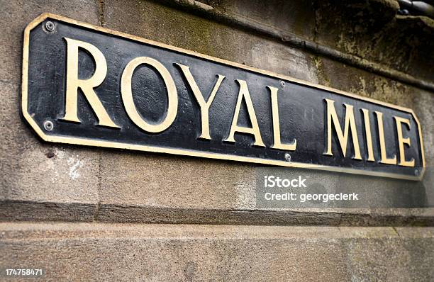 Di Edimburgo E Royal Mile - Fotografie stock e altre immagini di Edimburgo - Edimburgo, Centro storico, Ambientazione esterna