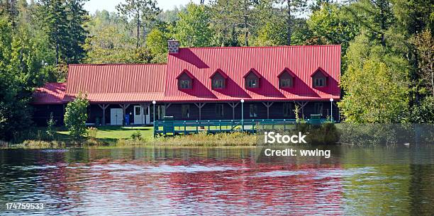 Photo libre de droit de Shawninigian Québec Lake Lodge banque d'images et plus d'images libres de droit de Barrage - Barrage, Bâtiment vu de l'extérieur, Canada