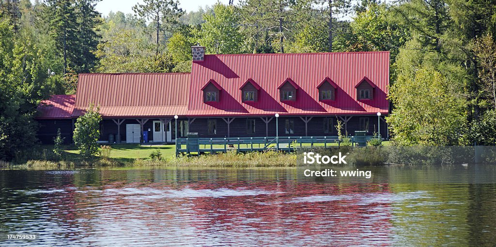 Shawninigian, Quebec, Lago Lodge - Royalty-free Ao Ar Livre Foto de stock