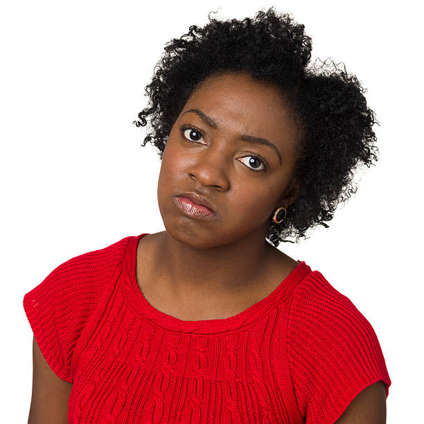 istock Unhappy Frustrated Young Woman Looking At Camera 174760429