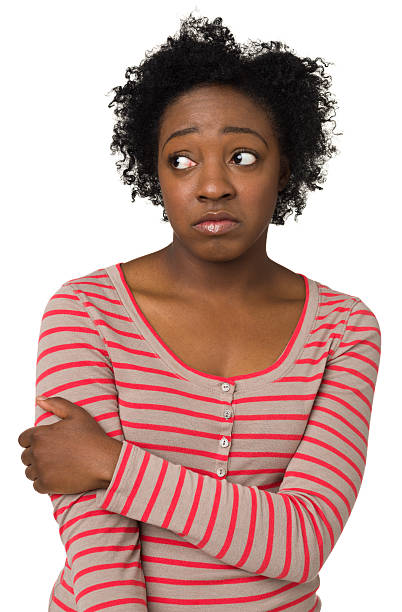 istock Worried Young Woman Looking Sideways 174760529