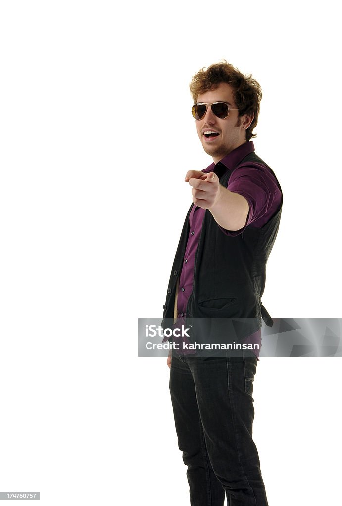 Carismático masculino Rockstar - Foto de stock de Adulto royalty-free