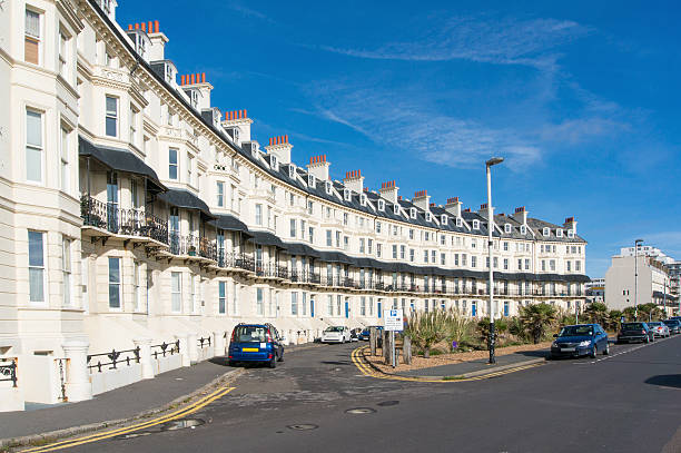 istock Homes at Marine Crescent, Folkestone, Kent, UK 174760809