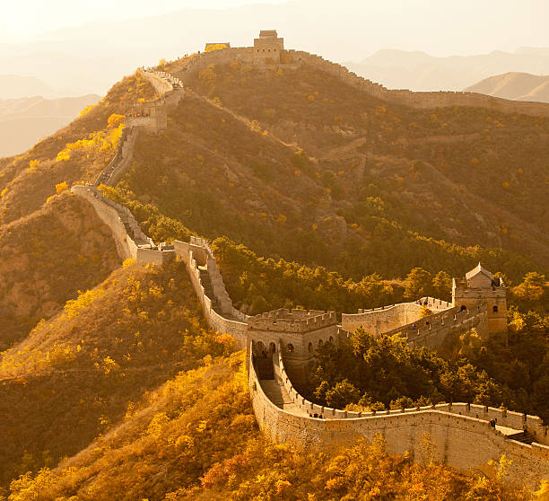 istock Great wall of China in autumn 174760878