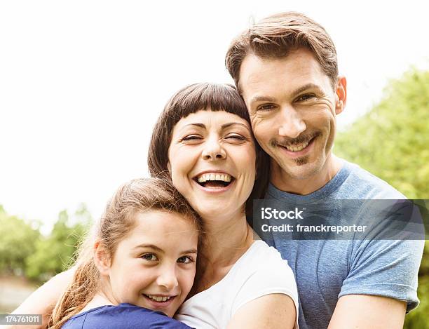 Smiling Family Stock Photo - Download Image Now - 10-11 Years, 25-29 Years, 30-34 Years