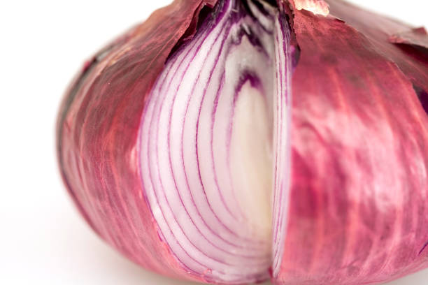 rote onion - digital composite stock-fotos und bilder