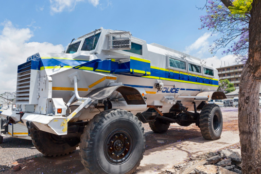 South African Police Vehicle, used for riots and crowd control.